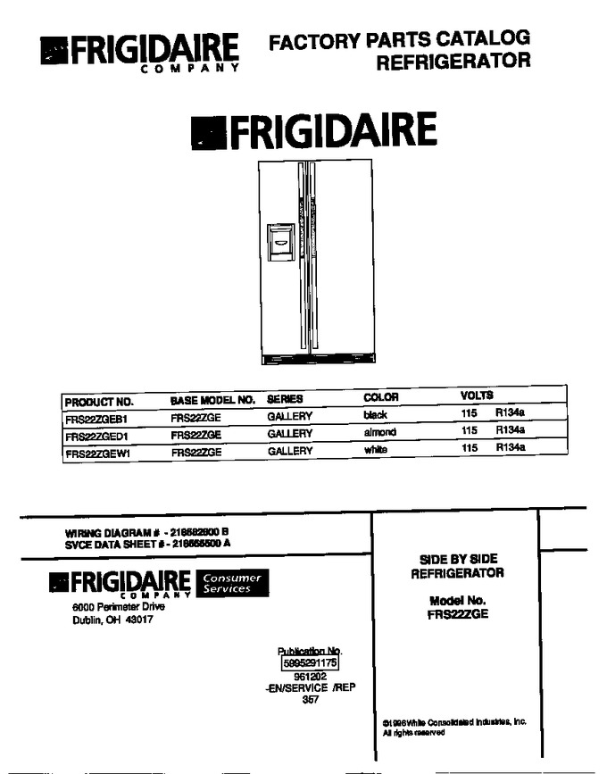 Diagram for FRS22ZGEB1