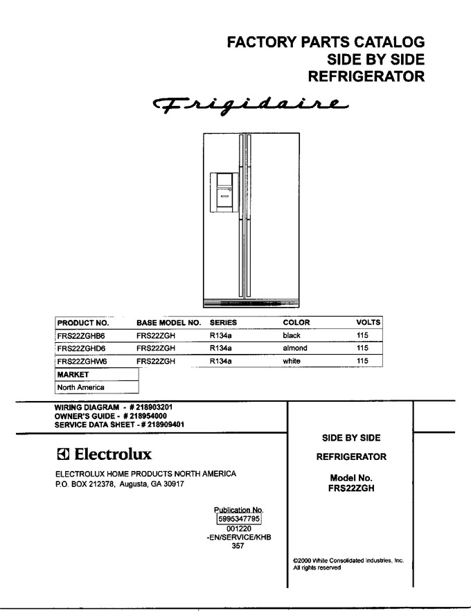 Diagram for FRS22ZGHW6