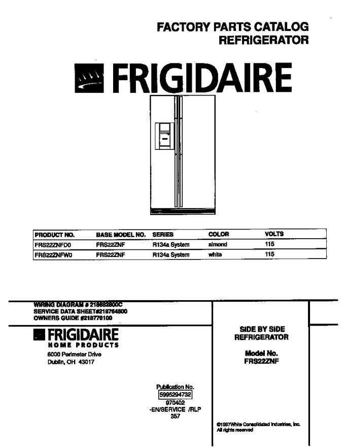 Diagram for FRS22ZNFD0