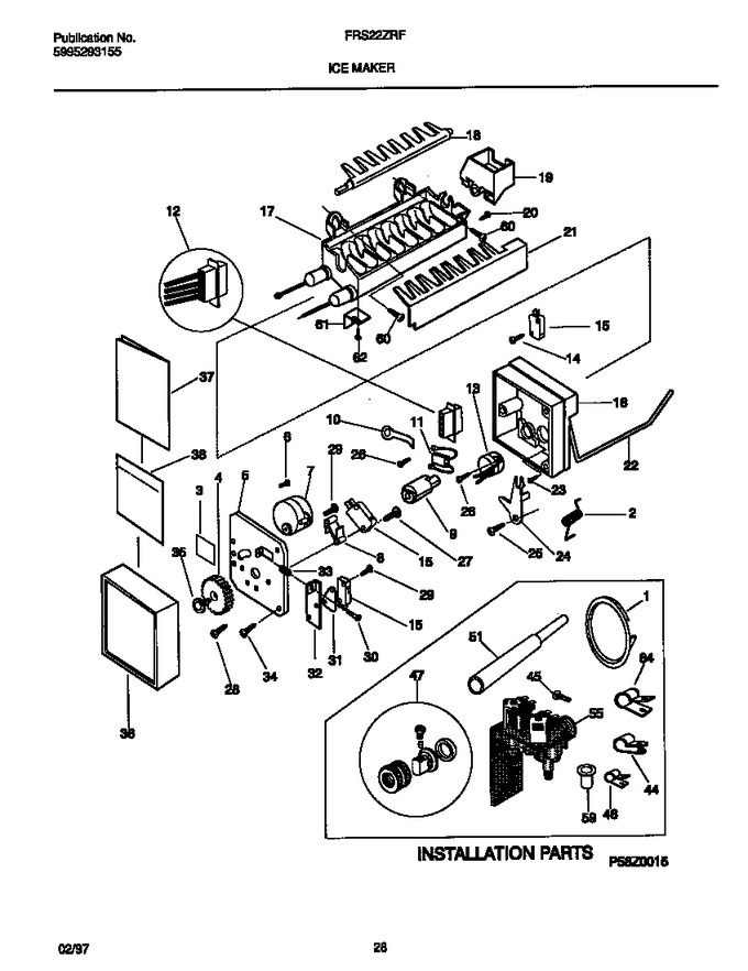 Diagram for FRS22ZRFW0