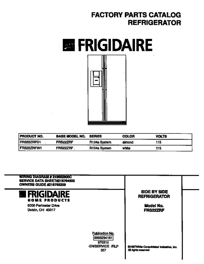 Diagram for FRS22ZRFW1