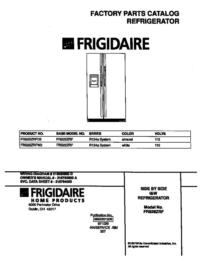 Diagram for FRS22ZRFW2