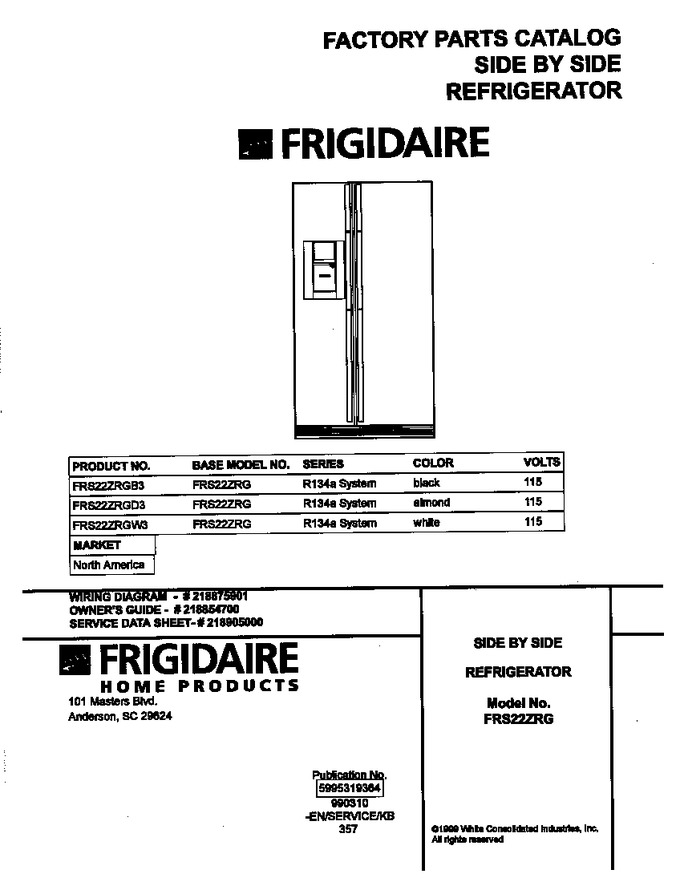 Diagram for FRS22ZRGW3