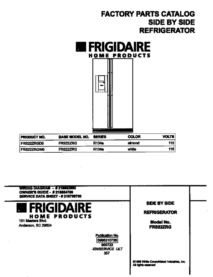 Diagram for FRS22ZRGD0