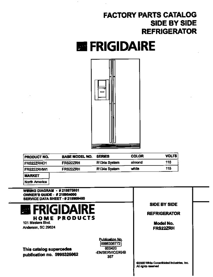 Diagram for FRS22ZRHD1