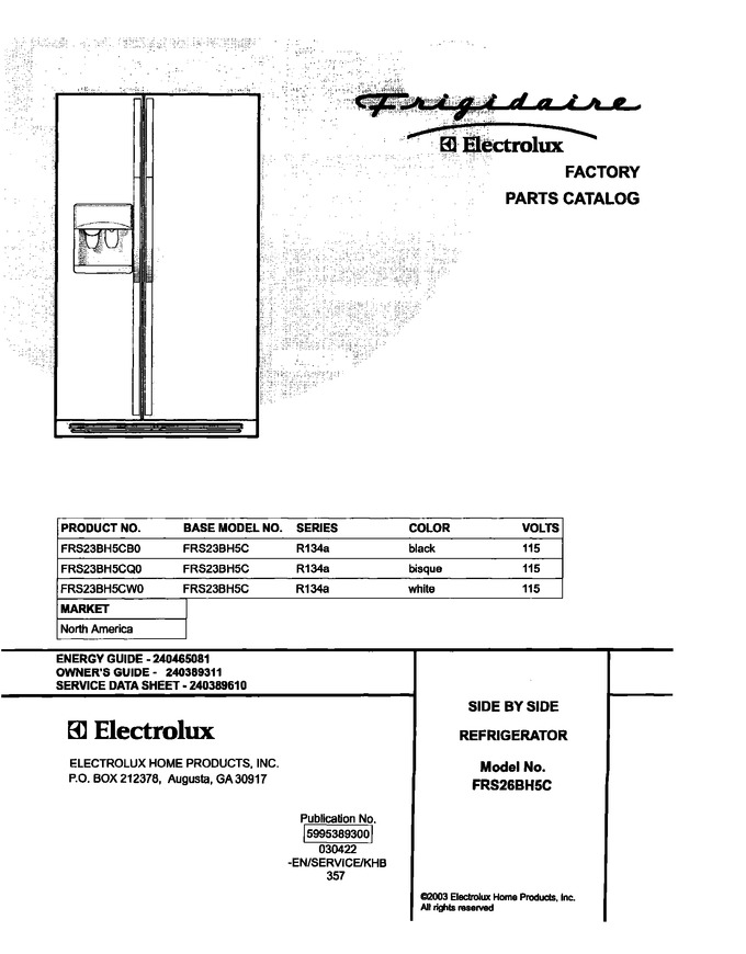 Diagram for FRS23BH5CB0