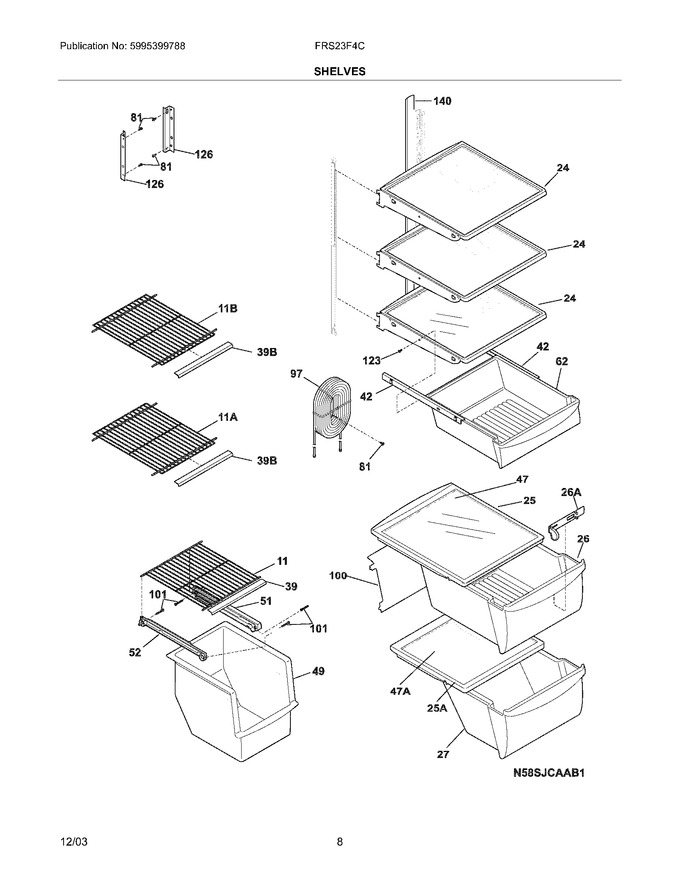 Diagram for FRS23F4CW3