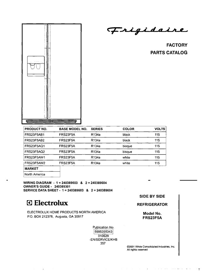 Diagram for FRS23F5AW2