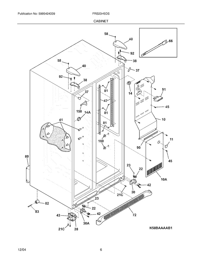 Diagram for FRS23H5DSB9