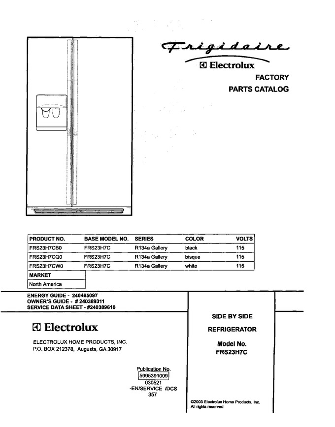 Diagram for FRS23H7CW0