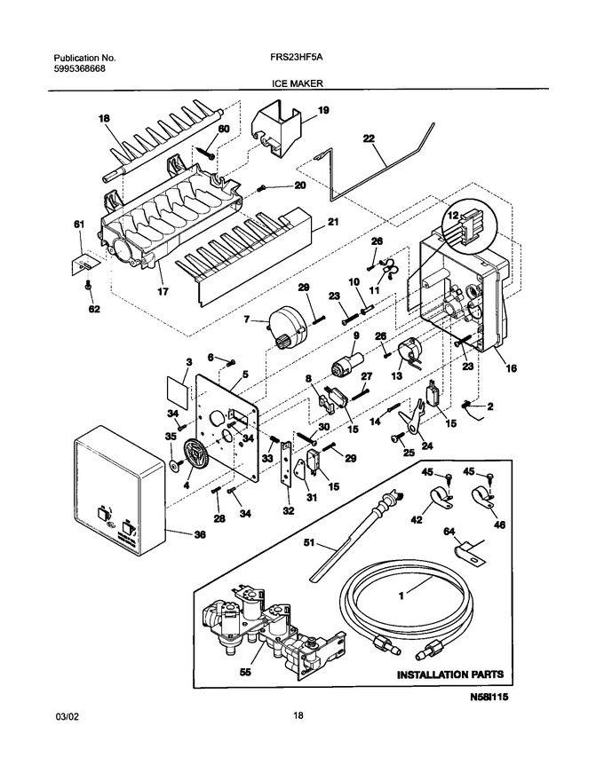 Diagram for FRS23HF5AQ3