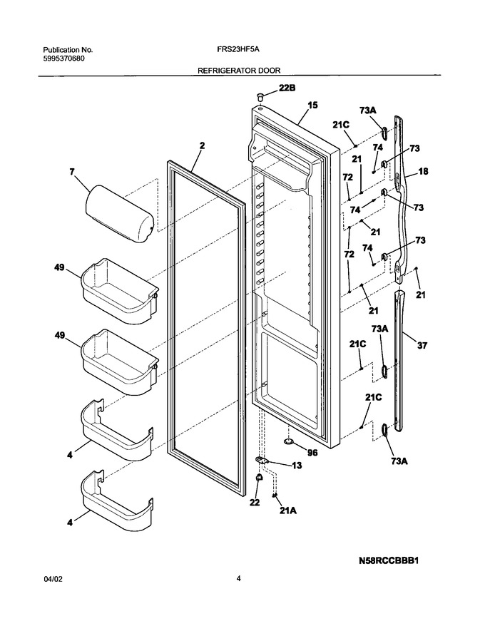 Diagram for FRS23HF5AQ4