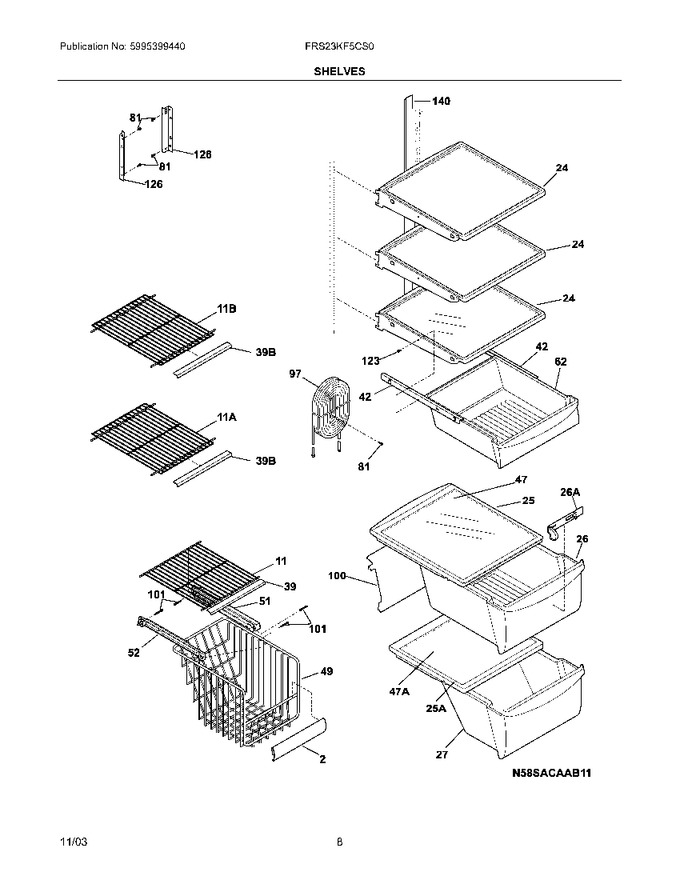 Diagram for FRS23KF5CS0