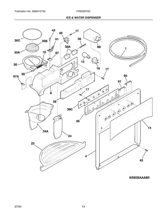 Diagram for FRS23KF6DB0