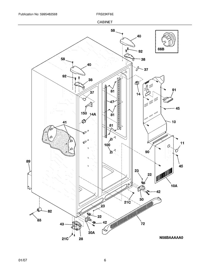 Diagram for FRS23KF6EW4