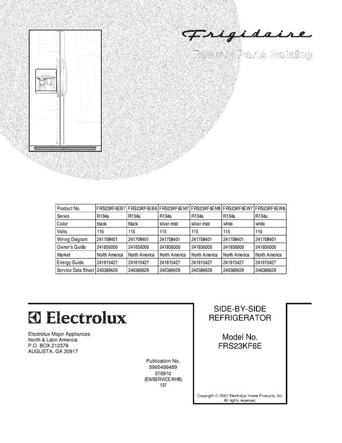 Diagram for FRS23KF6EW7