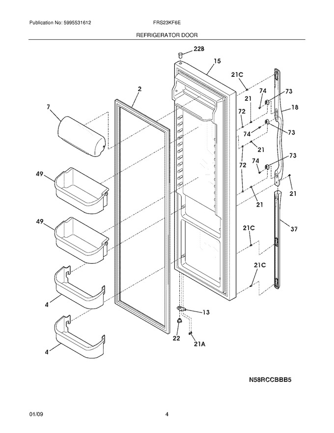 Diagram for FRS23KF6EBC