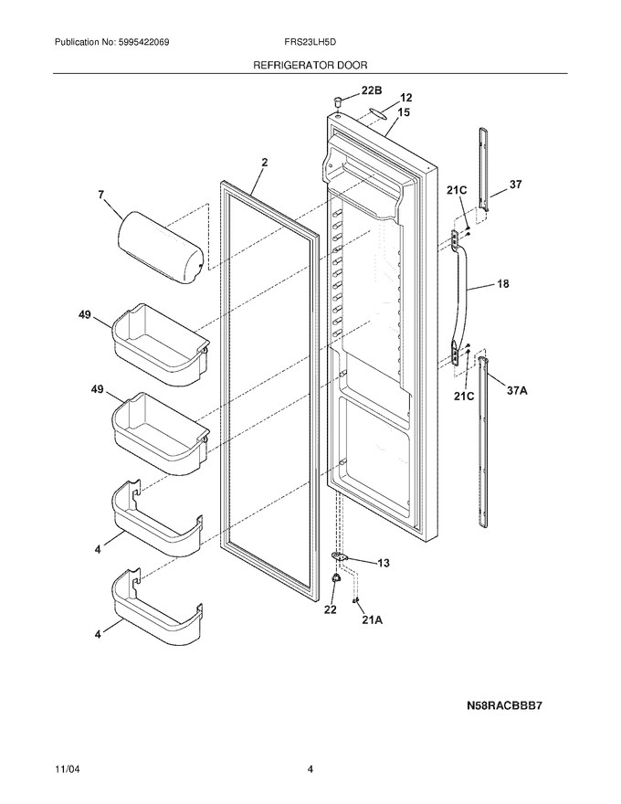 Diagram for FRS23LH5DS4