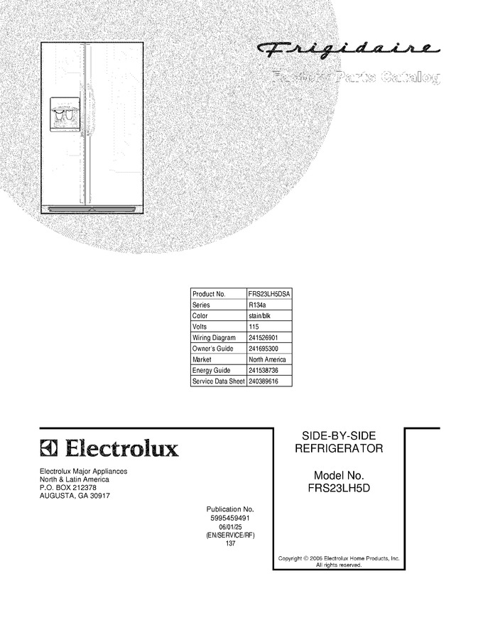 Diagram for FRS23LH5DSA