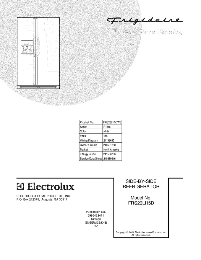 Diagram for FRS23LH5DW5