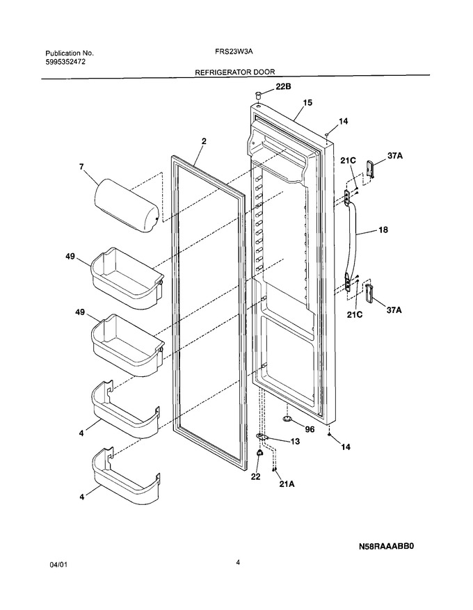 Diagram for FRS23W3AQ0