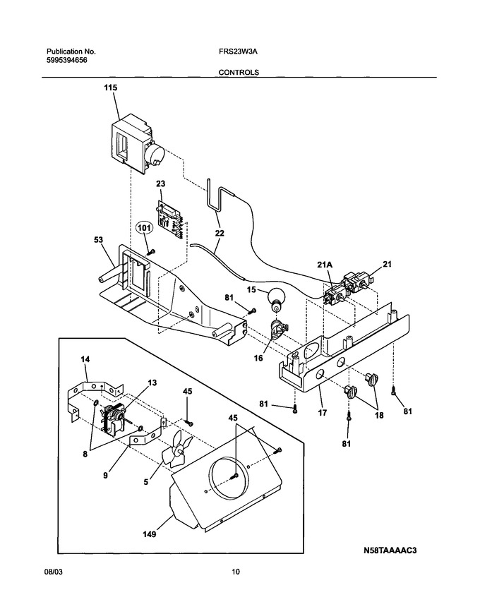 Diagram for FRS23W3AW9