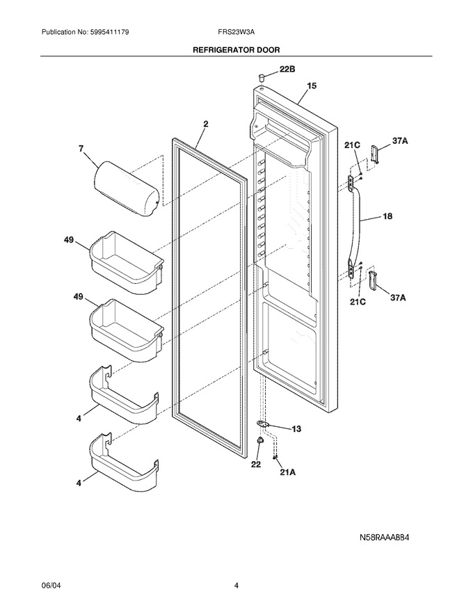 Diagram for FRS23W3AWB