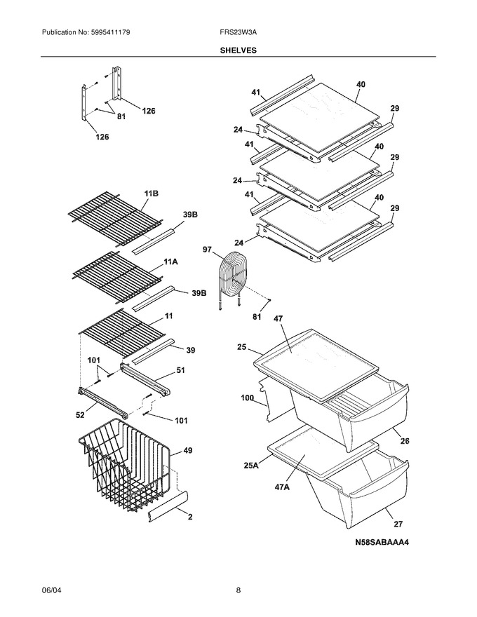 Diagram for FRS23W3AWC