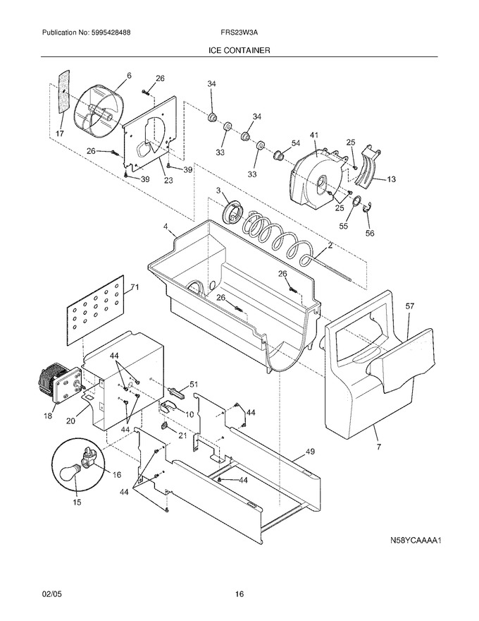 Diagram for FRS23W3AWF