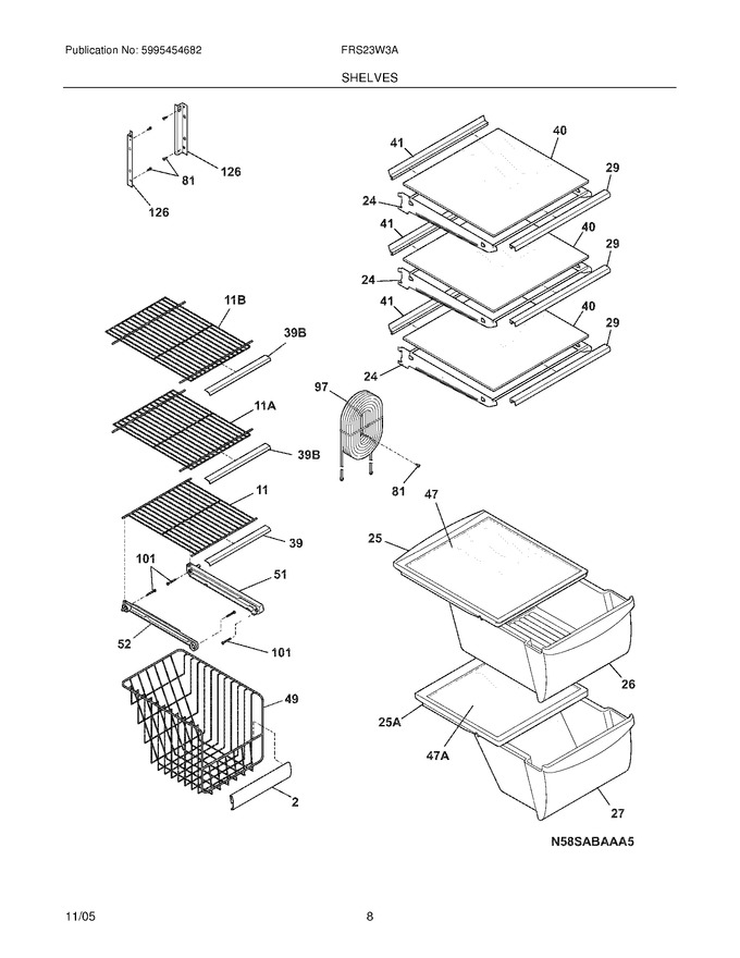 Diagram for FRS23W3AQP