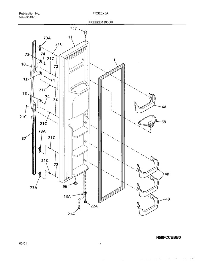 Diagram for FRS23X5AW0