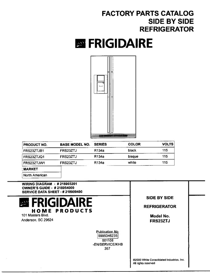 Diagram for FRS23ZTJW1