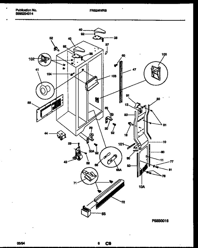 Diagram for FRS24WRBW0