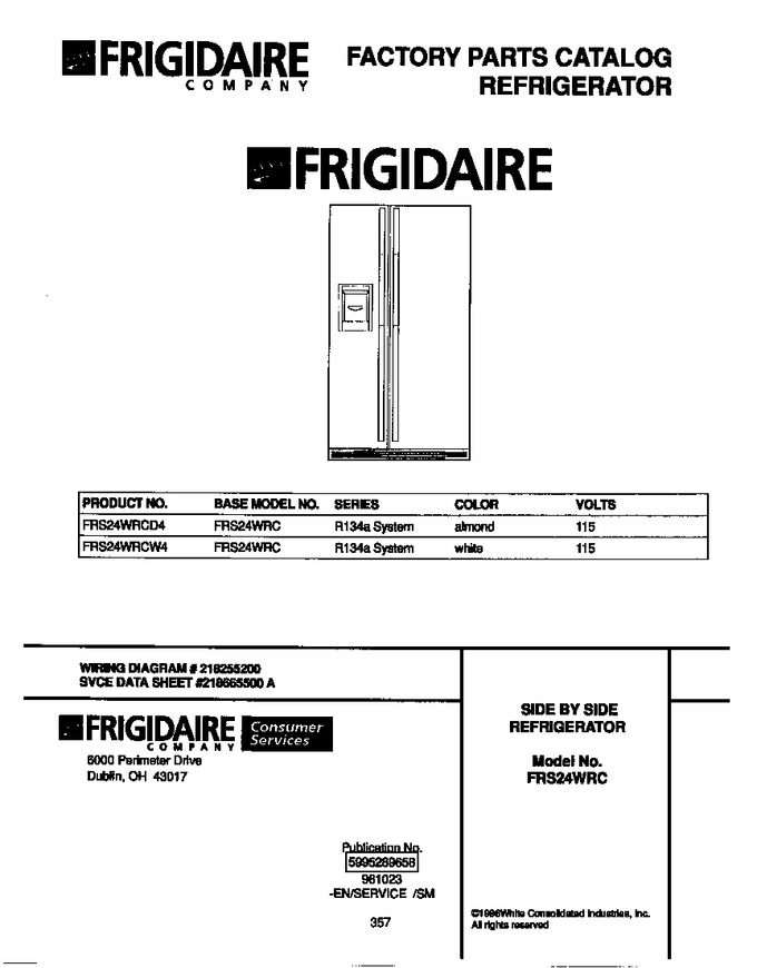 Diagram for FRS24WRCD4