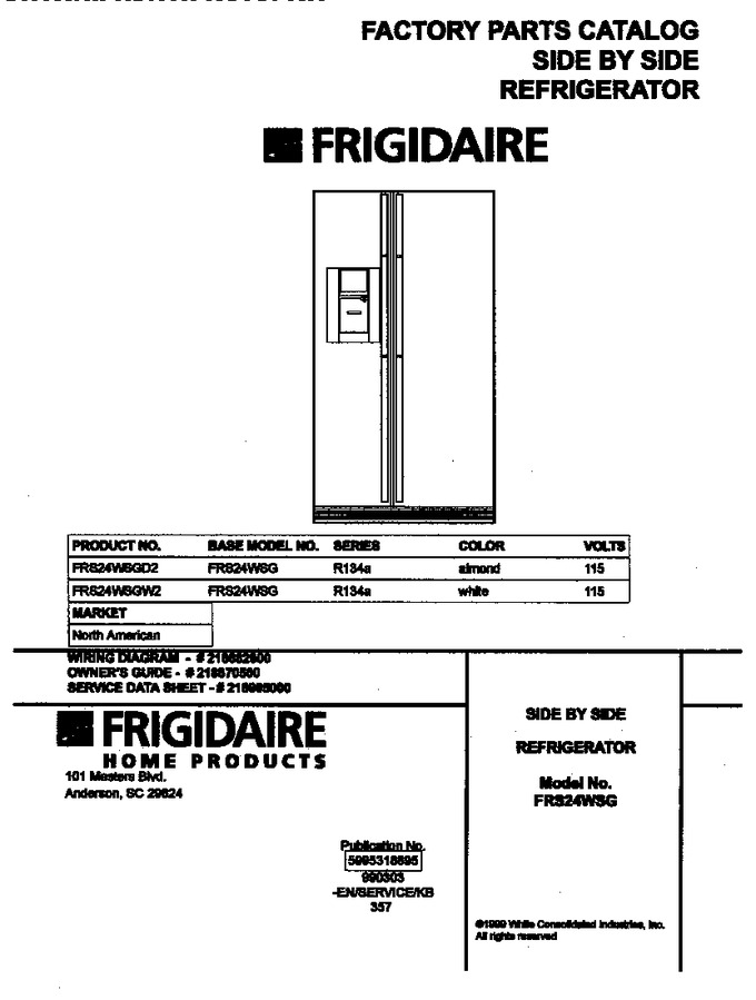 Diagram for FRS24WSGD2