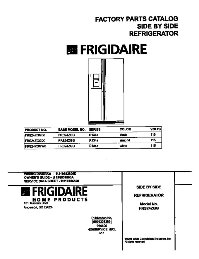 Diagram for FRS24ZGGW0