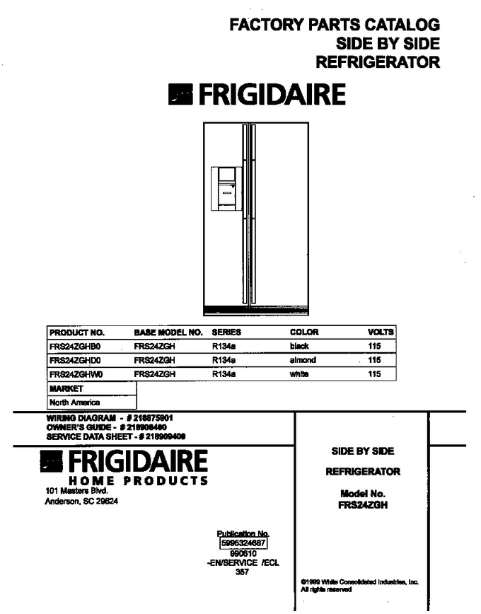 Diagram for FRS24ZGHB0