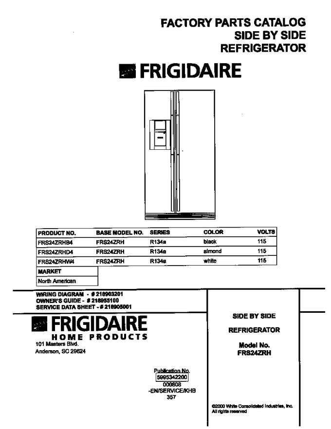 Diagram for FRS24ZRHD4