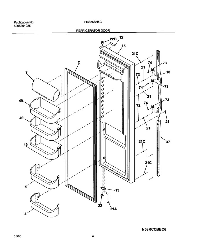 Diagram for FRS26BH6CS1