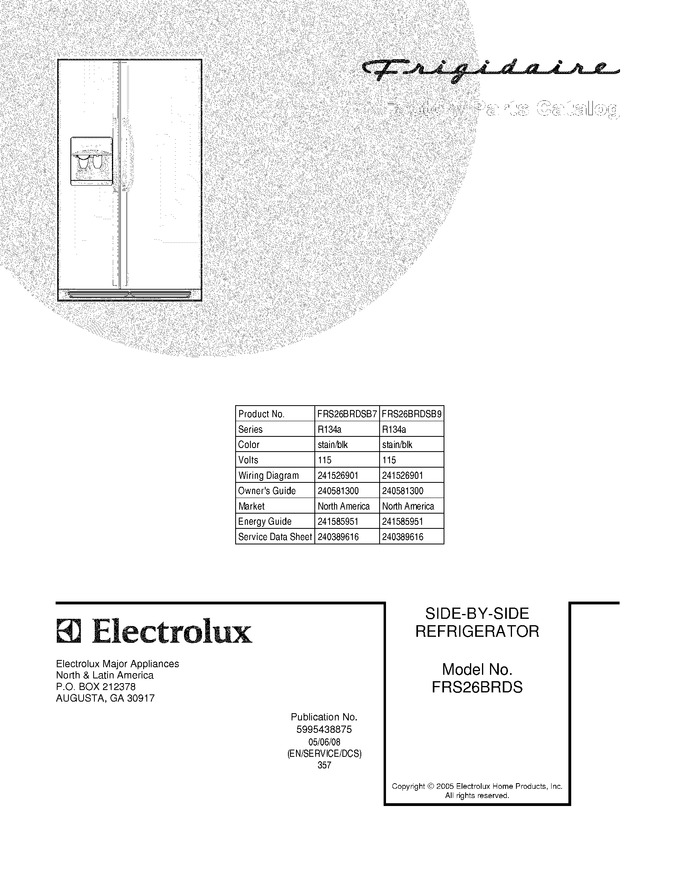 Diagram for FRS26BRDSB7