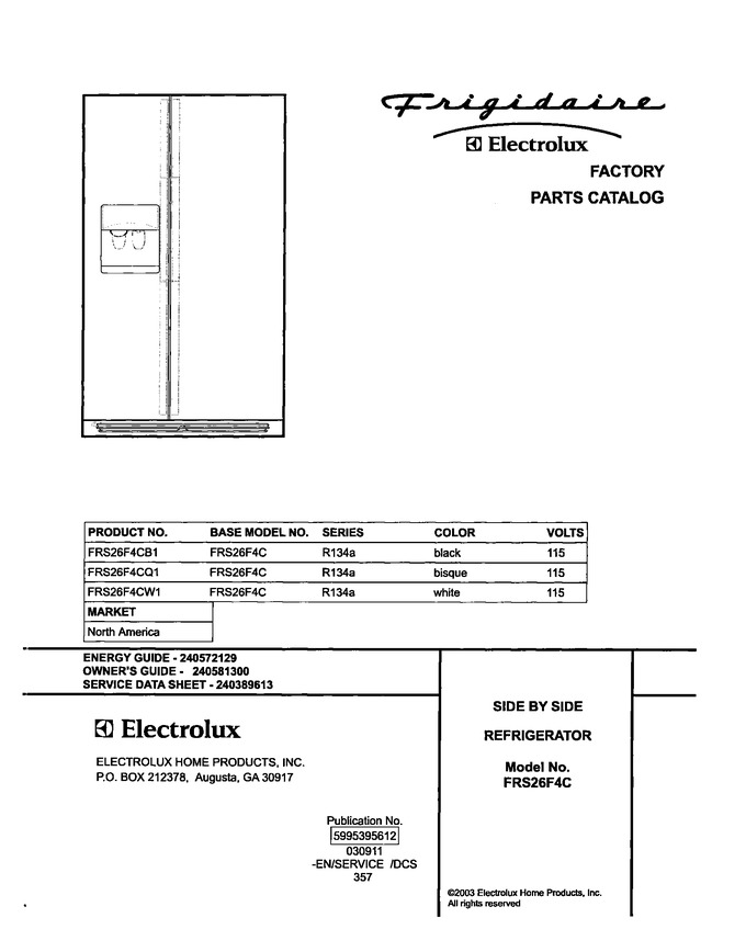 Diagram for FRS26F4CW1