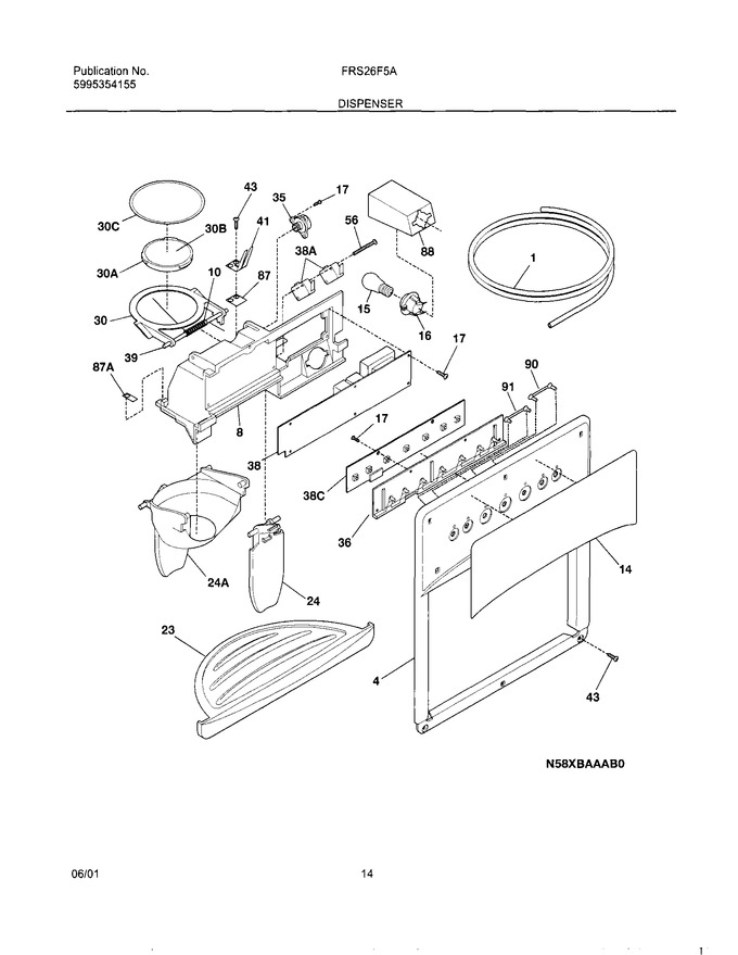 Diagram for FRS26F5AB0