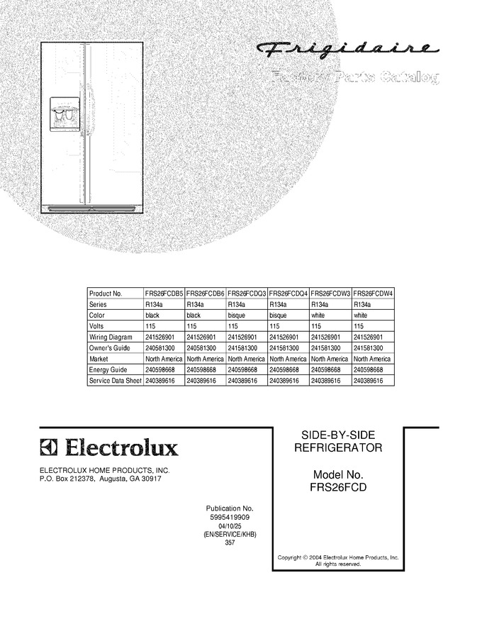 Diagram for FRS26FCDQ4