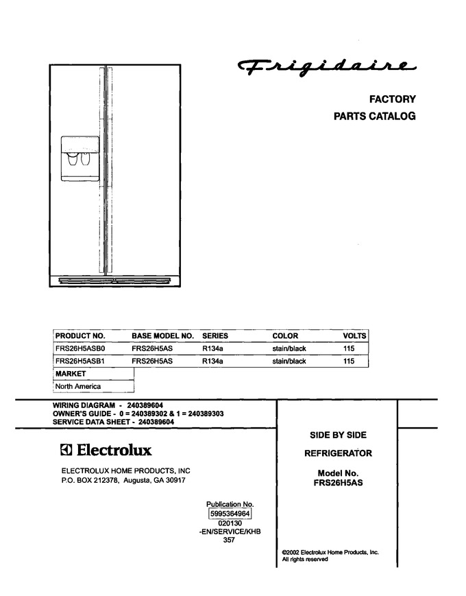 Diagram for FRS26H5ASB1