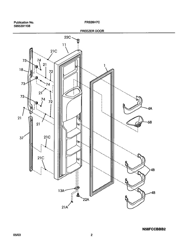 Diagram for FRS26H7CW0