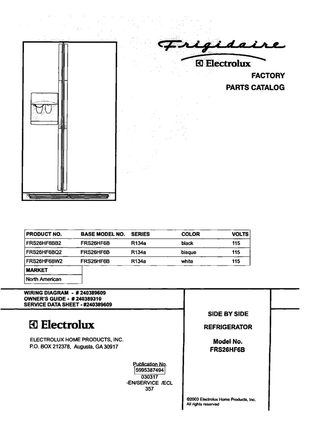 Diagram for FRS26HF6BB2