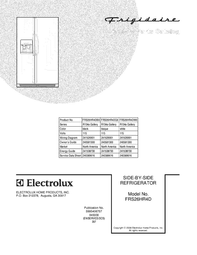 Diagram for FRS26HR4DB0