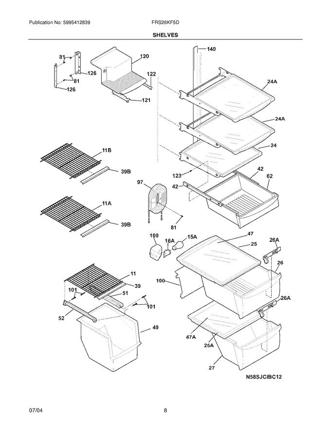 Diagram for FRS26KF5DW0