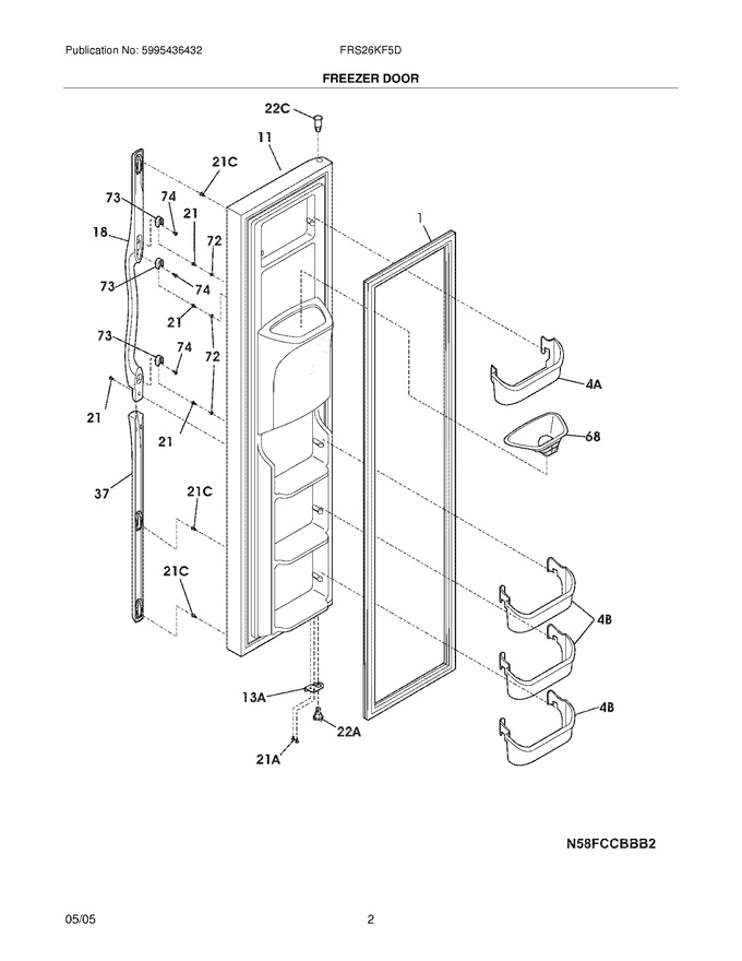 Diagram for FRS26KF5DW5