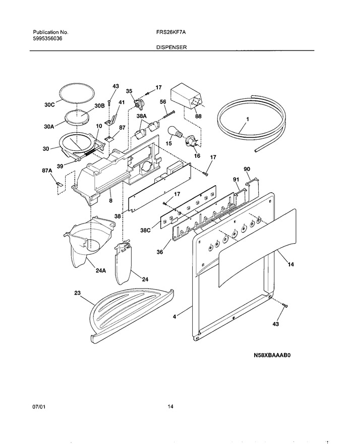 Diagram for FRS26KF7AW0